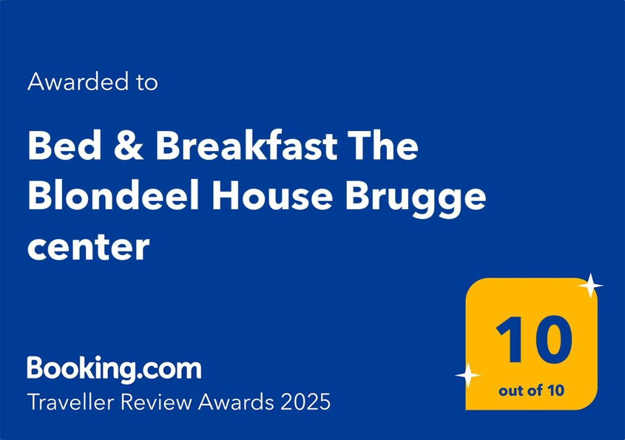 Bed & Breakfast The Blondeel House Brugge Center Exterior photo